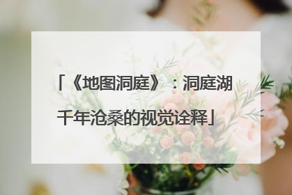 《地图洞庭》：洞庭湖千年沧桑的视觉诠释