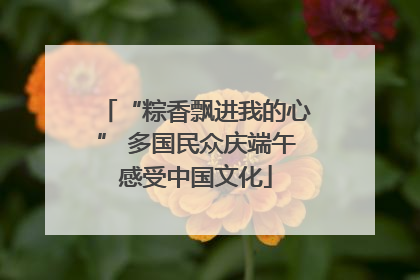 “粽香飘进我的心” 多国民众庆端午感受中国文化