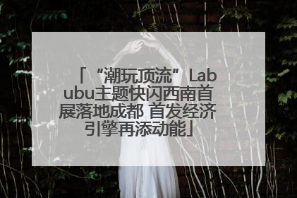 “潮玩顶流”Labubu主题快闪西南首展落地成都 首发经济引擎再添动能
