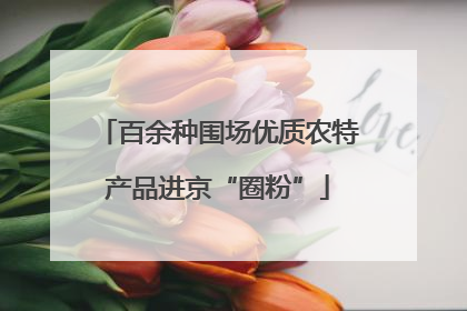 百余种围场优质农特产品进京“圈粉”