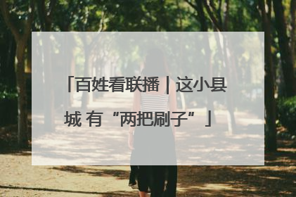 百姓看联播｜这小县城 有“两把刷子”