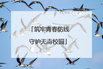 筑牢青春防线 守护无毒校园