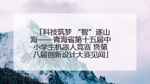 科技筑梦 “智”逐山海——青海省第十五届中小学生机器人竞赛 暨第八届创新设计大赛见闻