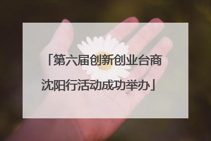 第六届创新创业台商沈阳行活动成功举办