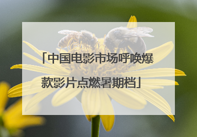中国电影市场呼唤爆款影片点燃暑期档