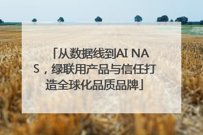 从数据线到AI NAS，绿联用产品与信任打造全球化品质品牌