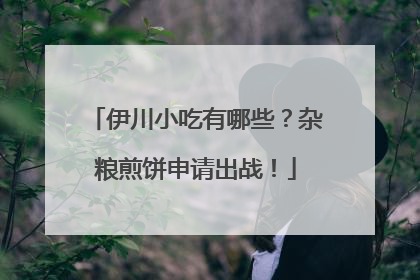 伊川小吃有哪些？杂粮煎饼申请出战！