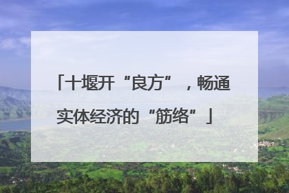 十堰开“良方”，畅通实体经济的“筋络”