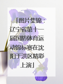 图片集锦：辽宁省第十一届国防体育运动锦标赛在沈阳于洪区精彩上演