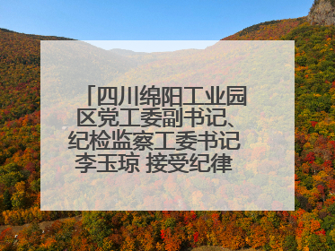 四川绵阳工业园区党工委副书记、纪检监察工委书记李玉琼 接受纪律审查和监察调查