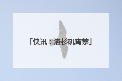 快讯：洛杉矶宵禁