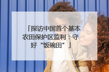 探访中国首个基本农田保护区监利：守好“饭碗田”