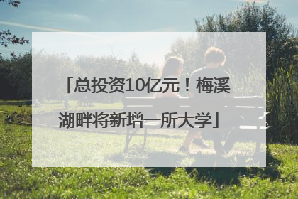 总投资10亿元！梅溪湖畔将新增一所大学