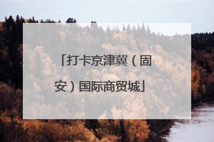 打卡京津冀（固安）国际商贸城