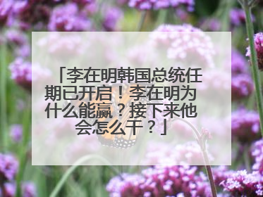 李在明韩国总统任期已开启！李在明为什么能赢？接下来他会怎么干？