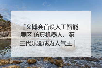 文博会首设人工智能展区 仿真机器人、第三代乐器成为人气王｜文博向“新”