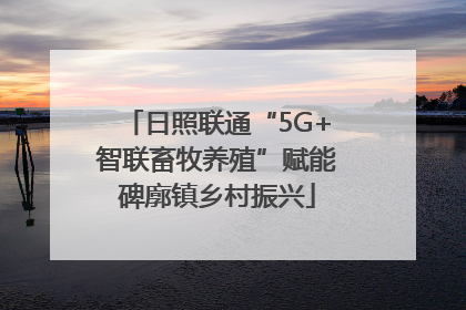 日照联通“5G+智联畜牧养殖”赋能碑廓镇乡村振兴