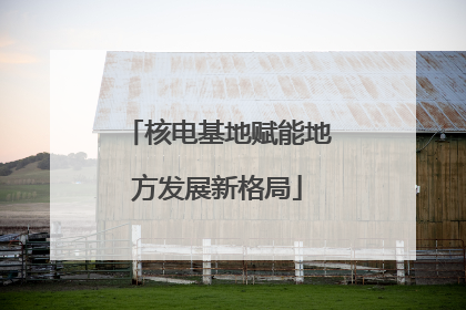 核电基地赋能地方发展新格局