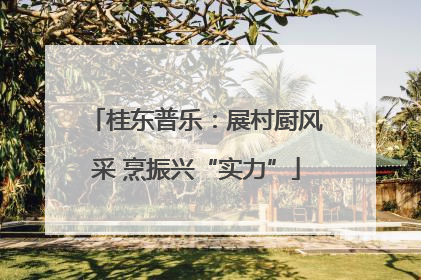 桂东普乐：展村厨风采 烹振兴“实力”