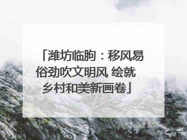 潍坊临朐：移风易俗劲吹文明风 绘就乡村和美新画卷