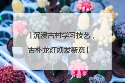 沉浸古村学习技艺，古朴龙灯焕发新意