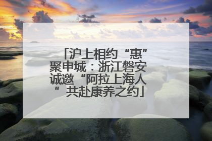 沪上相约“惠”聚申城：浙江磐安诚邀“阿拉上海人”共赴康养之约