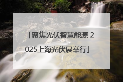 聚焦光伏智慧能源 2025上海光伏展举行