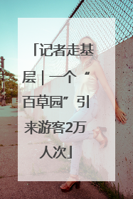 记者走基层｜一个“百草园”引来游客2万人次