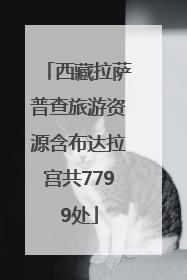 西藏拉萨普查旅游资源含布达拉宫共7799处
