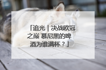 追光｜决战欧冠之巅 慕尼黑的啤酒为谁满杯？