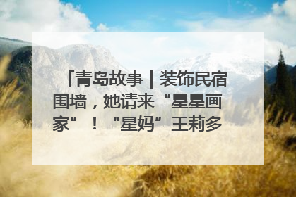青岛故事｜装饰民宿围墙，她请来“星星画家”！“星妈”王莉多年探索孤独症融合教育，把民宿打造成特殊儿童活动站