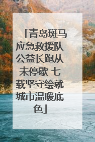 青岛斑马应急救援队公益长跑从未停歇 七载坚守绘就城市温暖底色