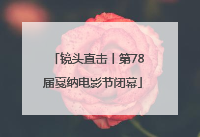 镜头直击丨第78届戛纳电影节闭幕