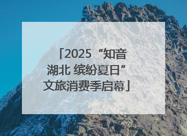 2025“知音湖北 缤纷夏日”文旅消费季启幕